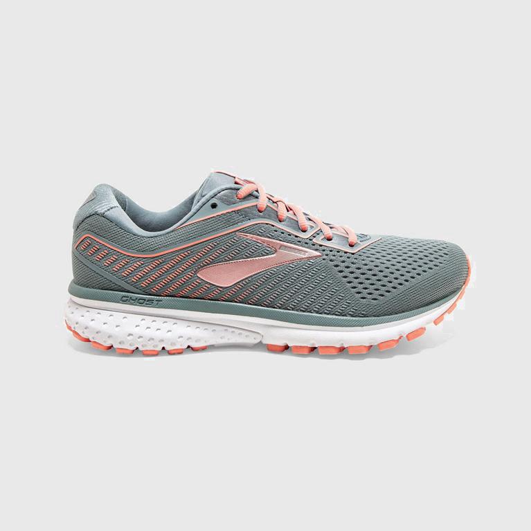 Brooks Ghost 12 Womens Road Running Shoes - Grey - Philippines (652349XVQ)